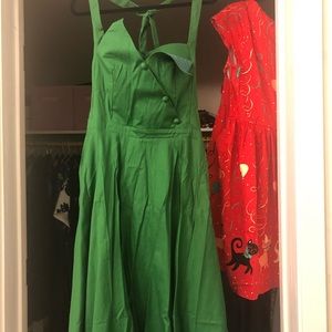 Green Lindy bop dress BNWT 2xl